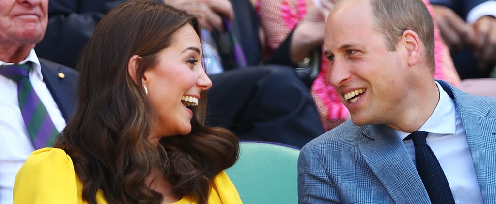 Prince William and Kate Middleton at Wimbledon Pictures 2018