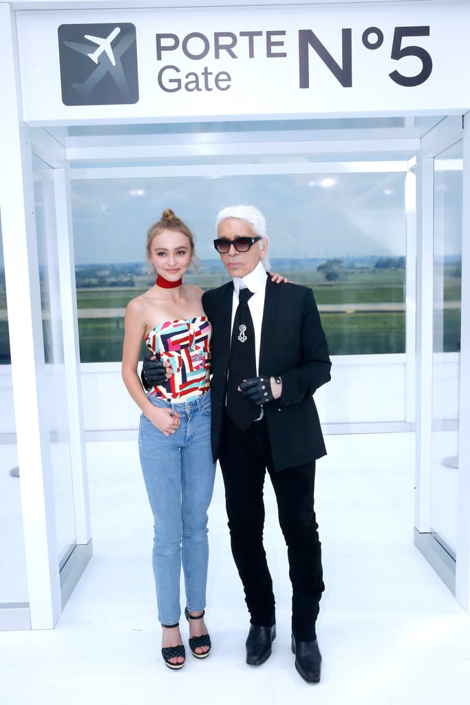 Lily-Rose Depp Paris Fashion Week Pictures 2015