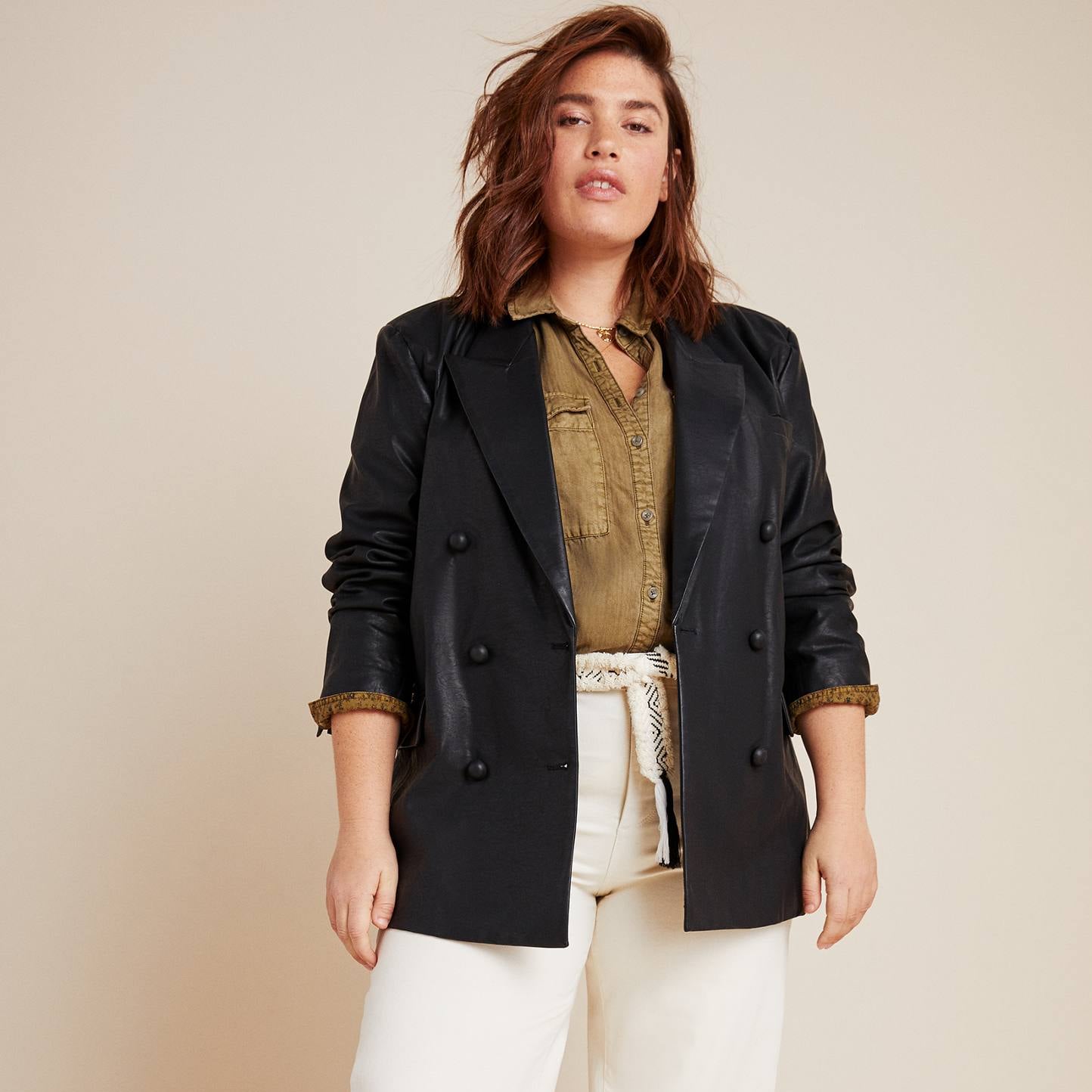 The Best Leather Jackets Plus-Size Women Fashion