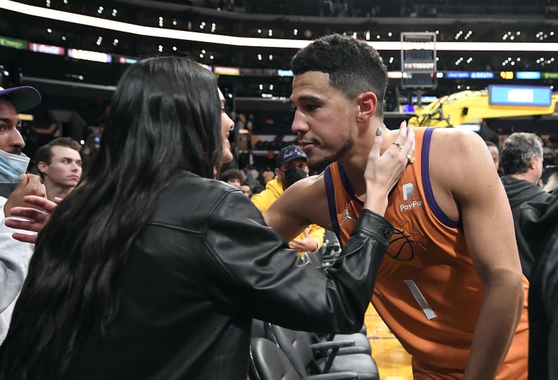 July 2021: Kendall Jenner Supports Devin Booker in the NBA Playoffs