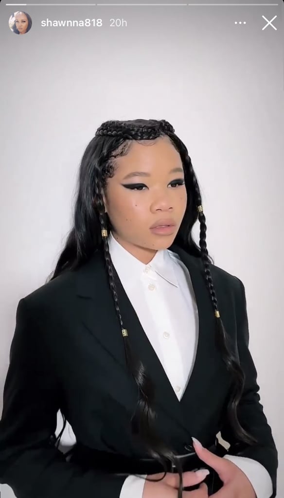 Storm Reid's Crown-Braid Hairstyle Is Fit For a Queen