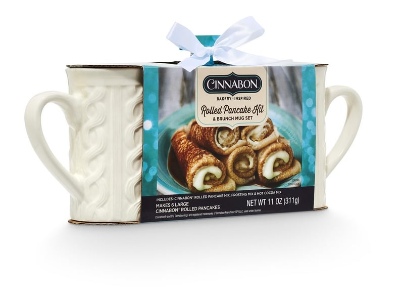 Cinnabon 2 Mug Pancake Christmas Gift Set