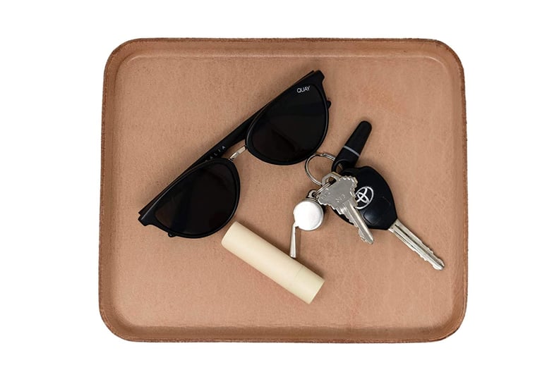 A Home Accessory: Northwind Molded Leather Valet Tray