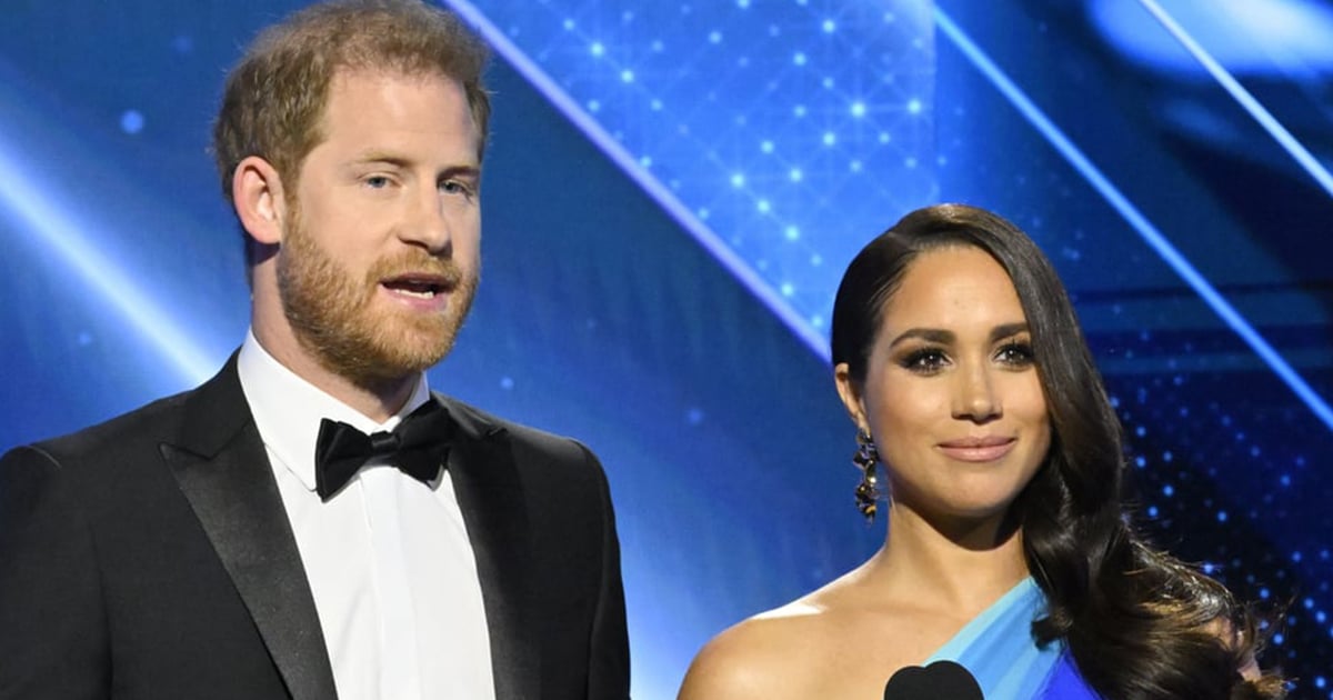 Meghan Markle's Blue Dress at the NAACP Image Awards POPSUGAR Fashion