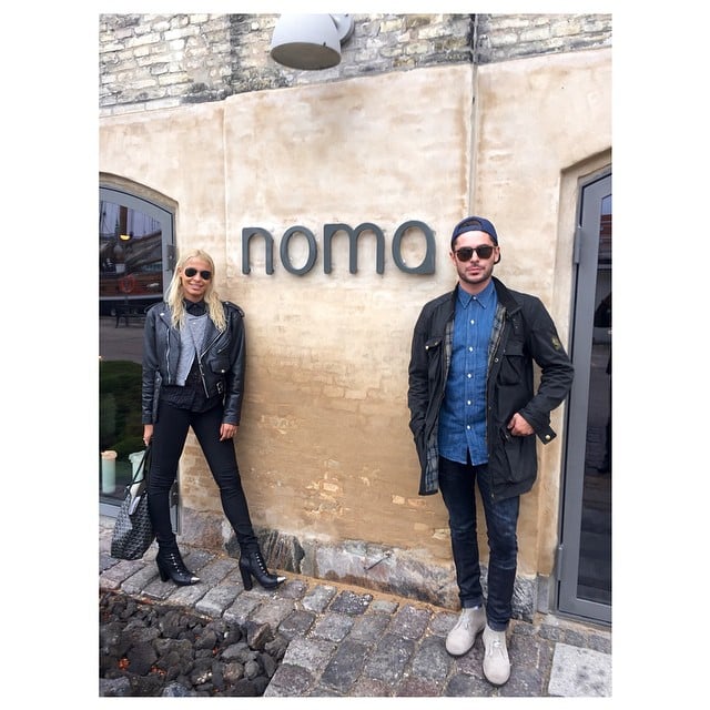 Sami's first Instagram post with Zac was back in October 2014. They dined together at Noma in Copenhagen, Denmark!
