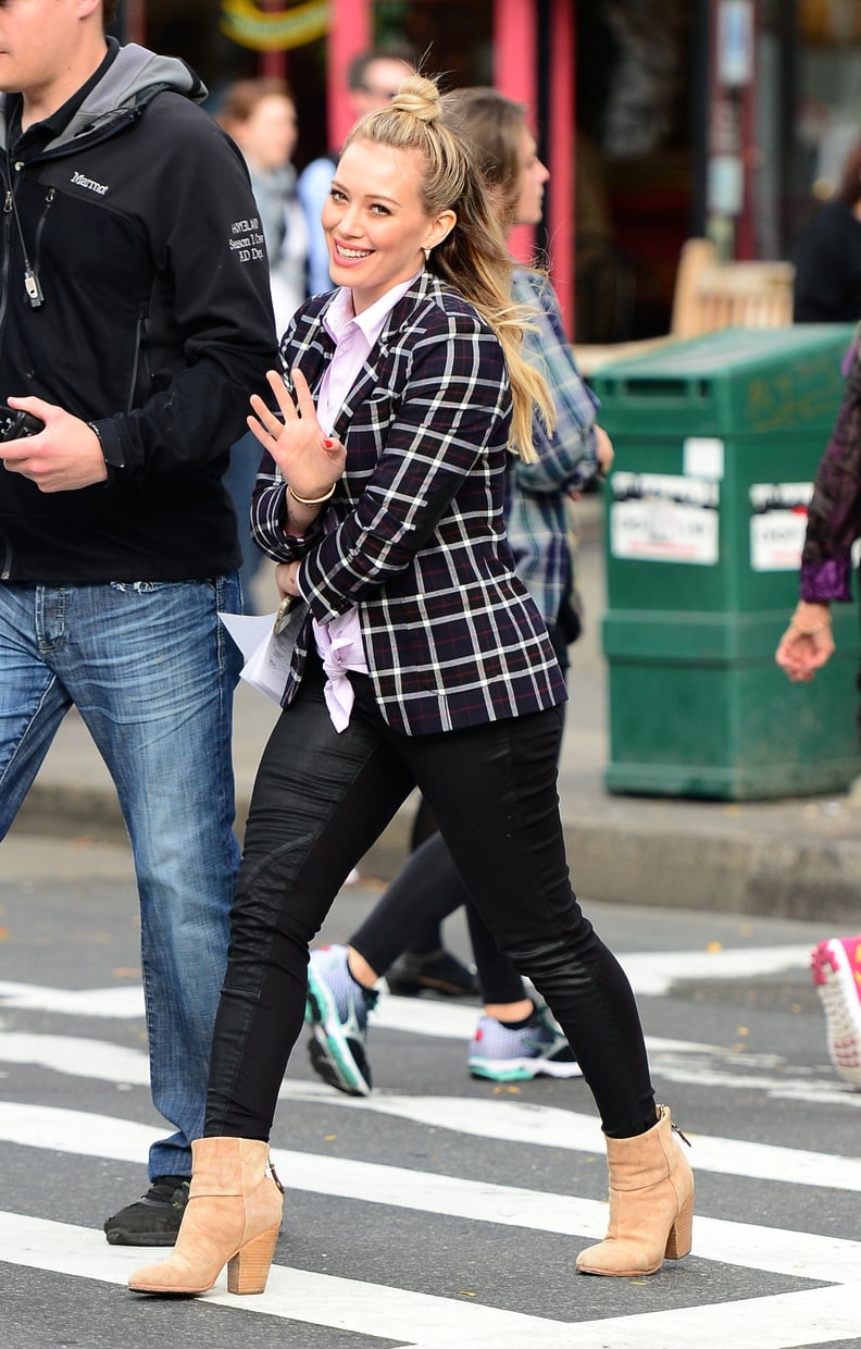 Hilary Duff's Alice + Olivia Blazer on Younger