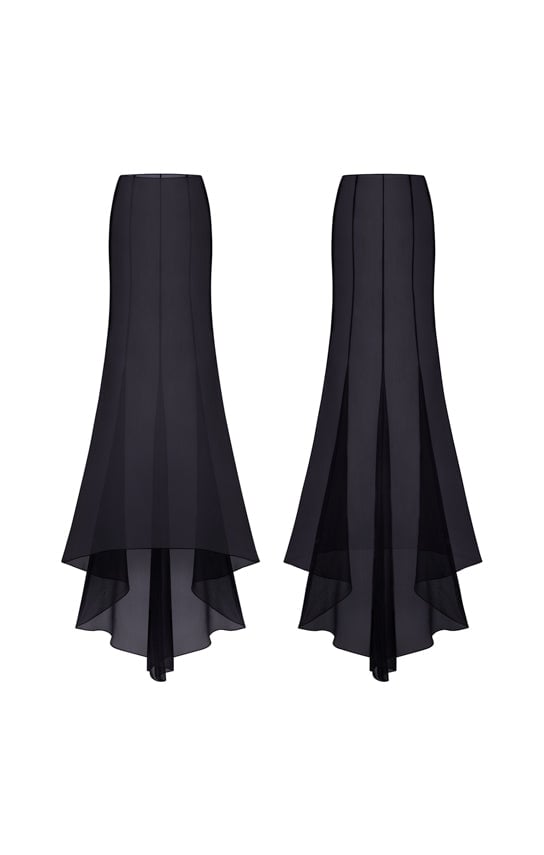Onarin Classic Fishtail Maxi Skirt