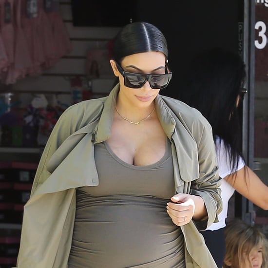Kim Kardashian's Maternity Minidress