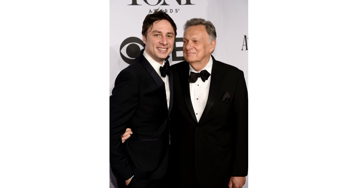 Zach Braff | Celebrities With Their Dads | Pictures | POPSUGAR