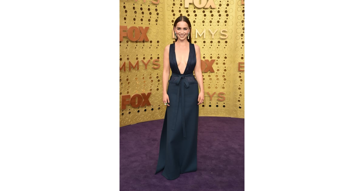 Emilia Clarke at the 2019 Emmys | The Best Emmys Red Carpet Dresses of ...