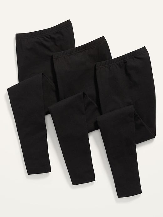 High-Waisted Jersey Leggings 3-Pack for Women