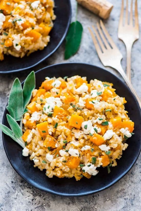 Slow-Cooker Risotto with Butternut Squash