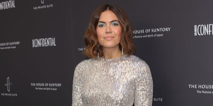 Mandy Moore's Silver Sequined Dress | POPSUGAR Fashion