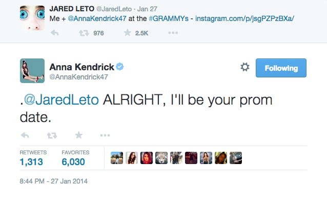 Anna Kendrick Had the Best Response For Jared Leto