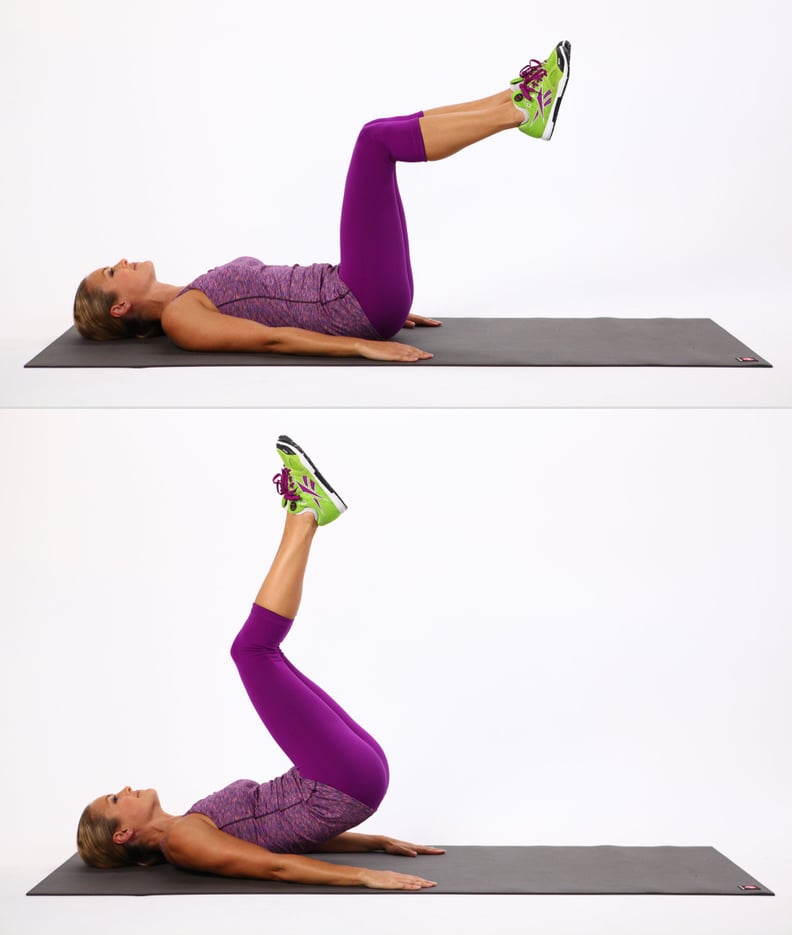 Reverse Crunches: 60 Seconds