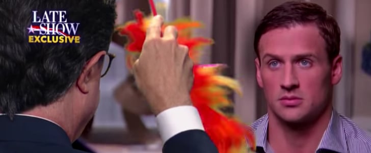 Stephen Colbert Ryan Lochte Spoof