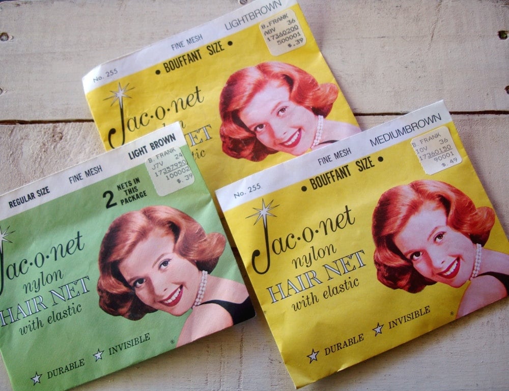 1960s Hairnets