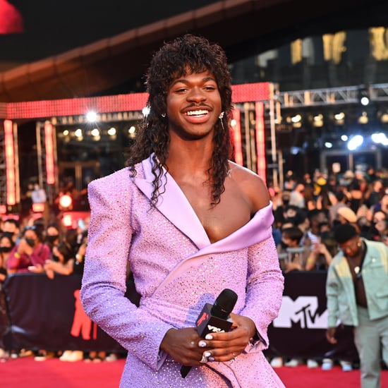 See Lil Nas X's Mullet Hairstyle On the MTV VMAs Red Carpet