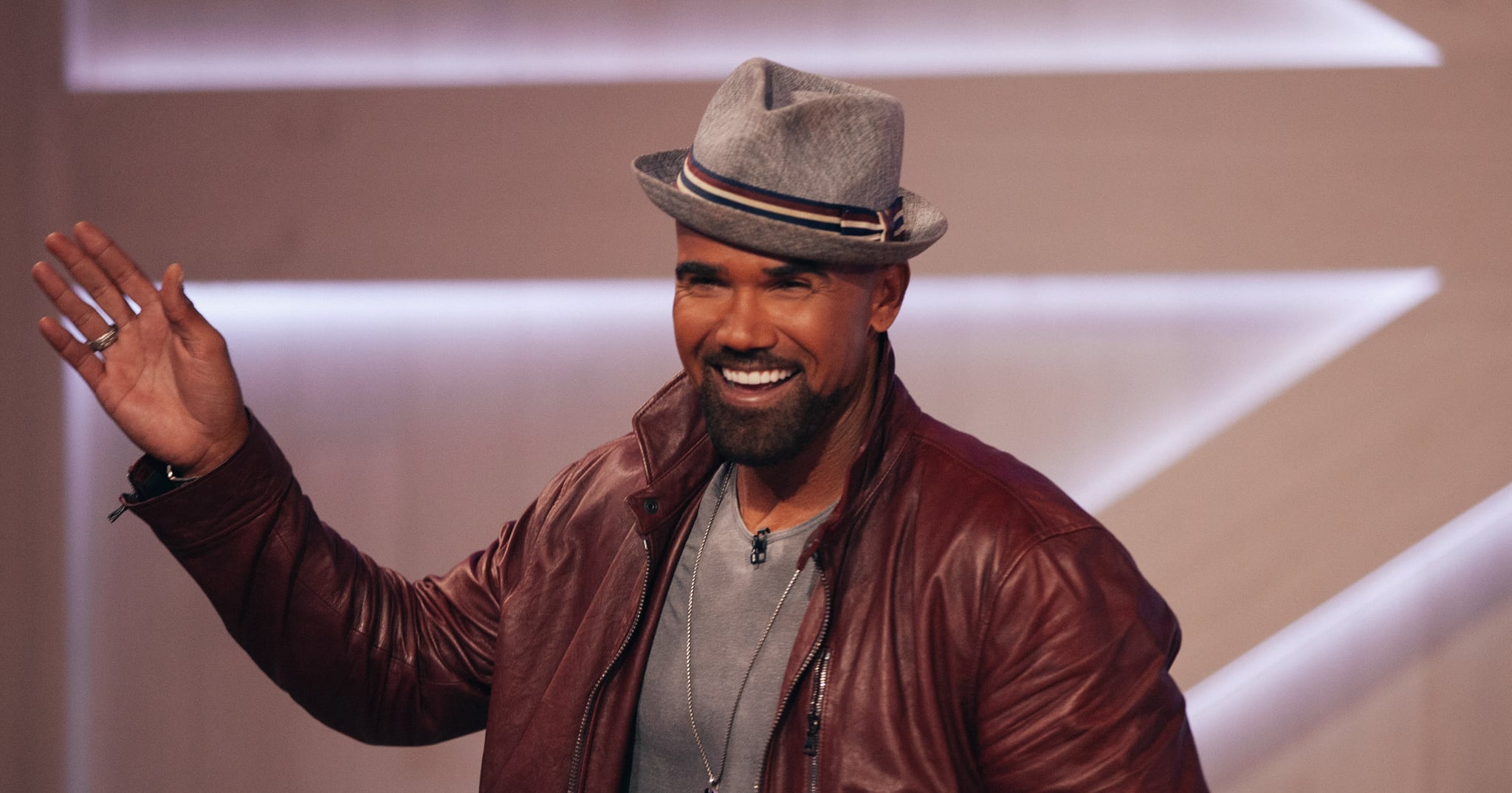 Shemar Moore's Shirtless Arm Workout Video Is a Gift to Us All