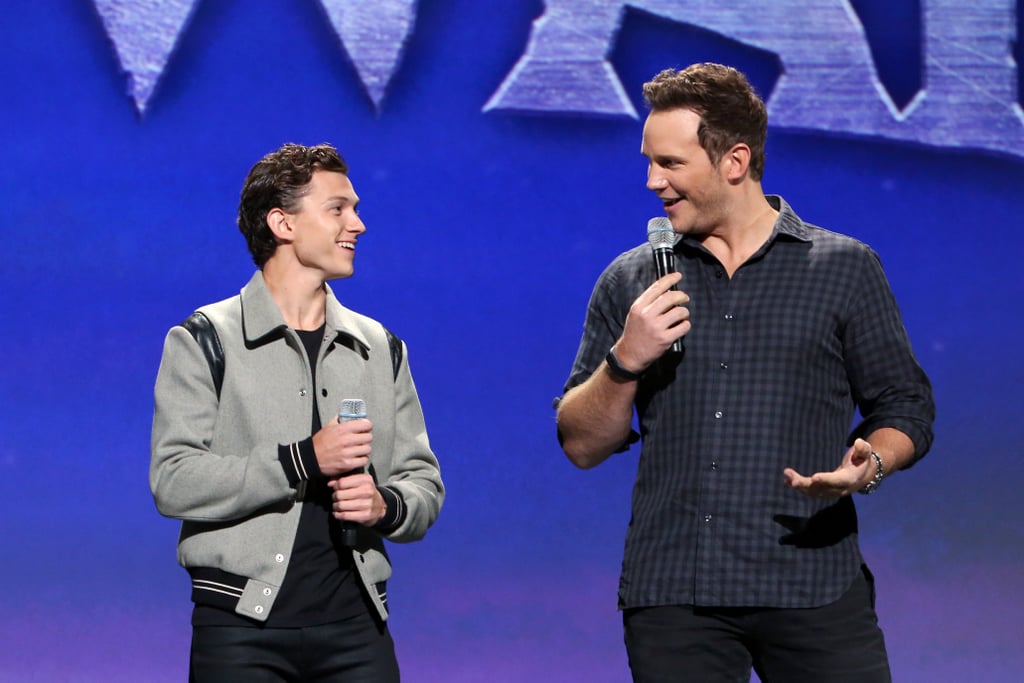 When Tom Holland and Chris Pratt Had Heart Eyes For Each Other at D23