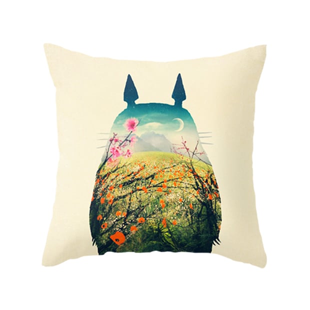 Totoro "Play Outside" Pillow ($29)