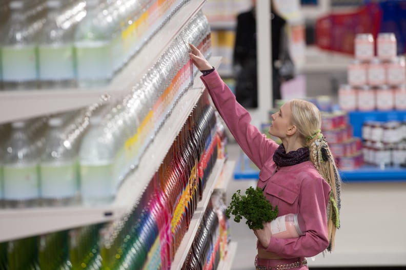 And even shopped at a Chanel grocery store for Fall 2014.