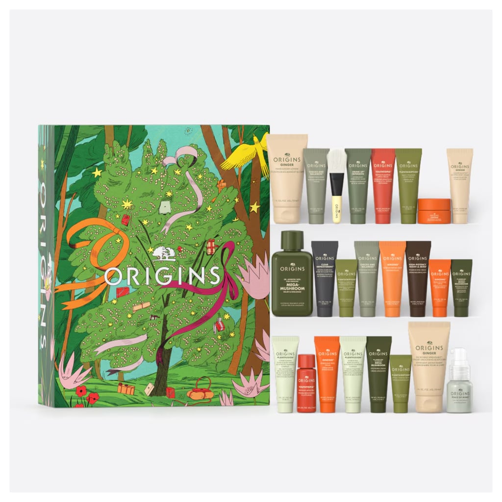 24 Days of Origins Essentials for Face & Body Gift Set ($185)
This advent calendar hardly needs an introduction or a hard sell — just look at it. While advent calendars are traditionally opened one day at a time throughout December, no one will be mad about diving in a little late.