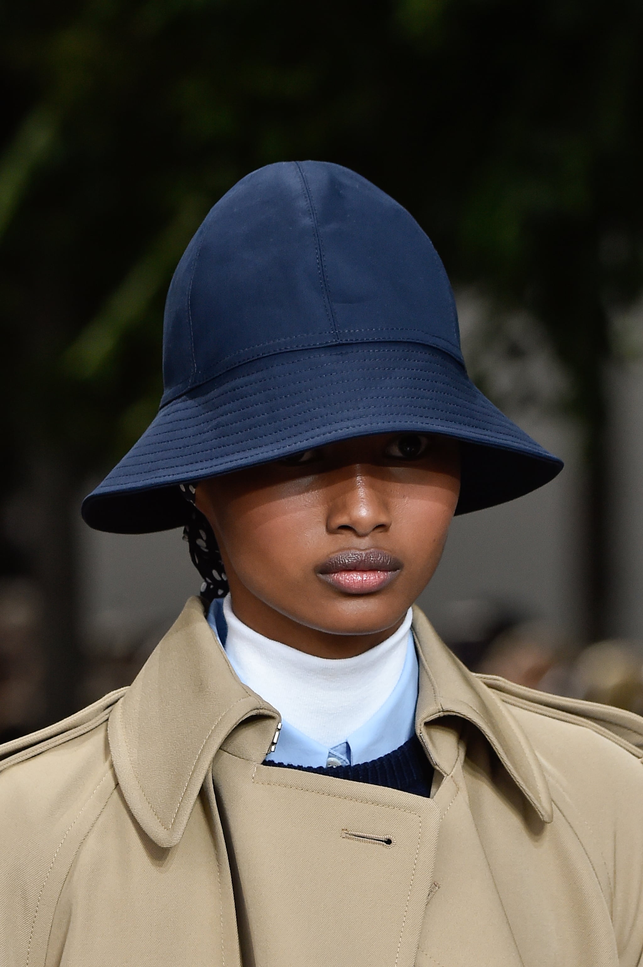 A Hat on the Michael Kors Collection Runway During New York Fashion Week |  The Spring Accessory Trends That Will Make Every Single Outfit Stand Out |  POPSUGAR Fashion Photo 28