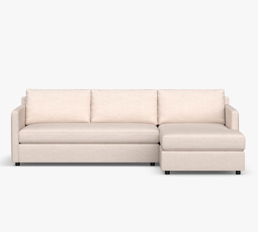 最好的沙发上小空间:克莱斯勒太平洋广场臂软垫沙发躺椅截面