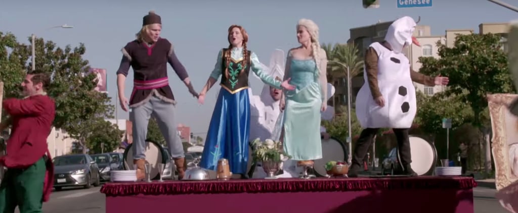 Watch Frozen "Crosswalk the Musical" From The Late Late Show
