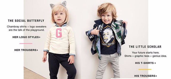 Sexist Gap Kids Ad With Einstein S Name Spelled Wrong Popsugar