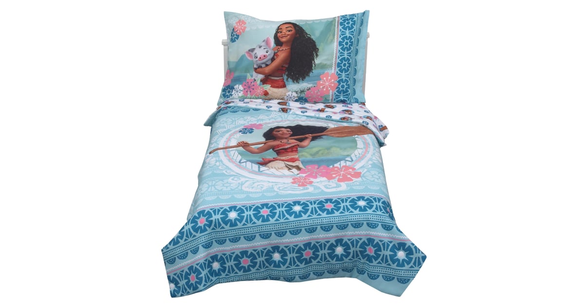 Moana Toddler Bedding Set Target Disney Collection 2019 POPSUGAR Family Photo 57