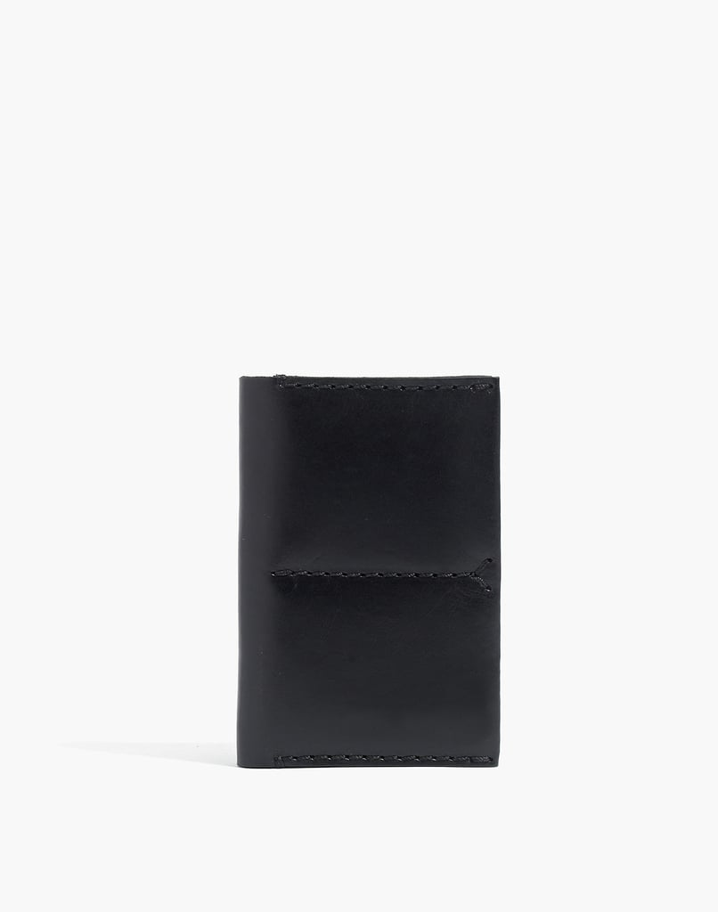 A Passport Holder: Madewell The Leather Passport Case
