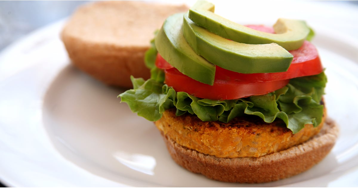 Vegetarian Sweet Potato Veggie Burger Recipe | POPSUGAR Fitness