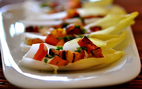 Endive Spears With Sweet Potato