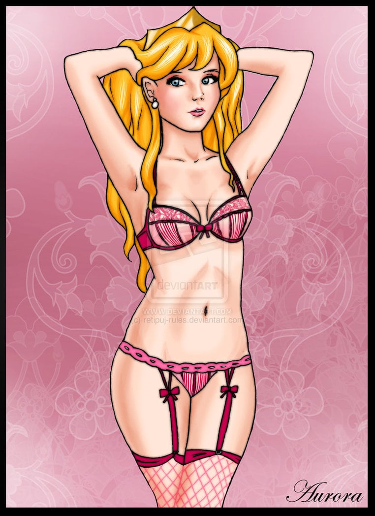 Disney Princesses in Lingerie Art POPSUGAR Love Sex