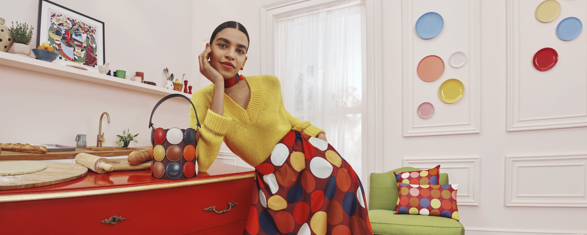 Kate Spade Fall 2022 Campaign | The Best Fall 2022 Ads, From Kim Kardashian  For Stuart Weitzman to J Lo For Coach | POPSUGAR Fashion Photo 12