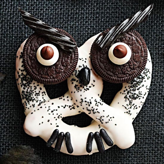 Haunted Owl Pretzels