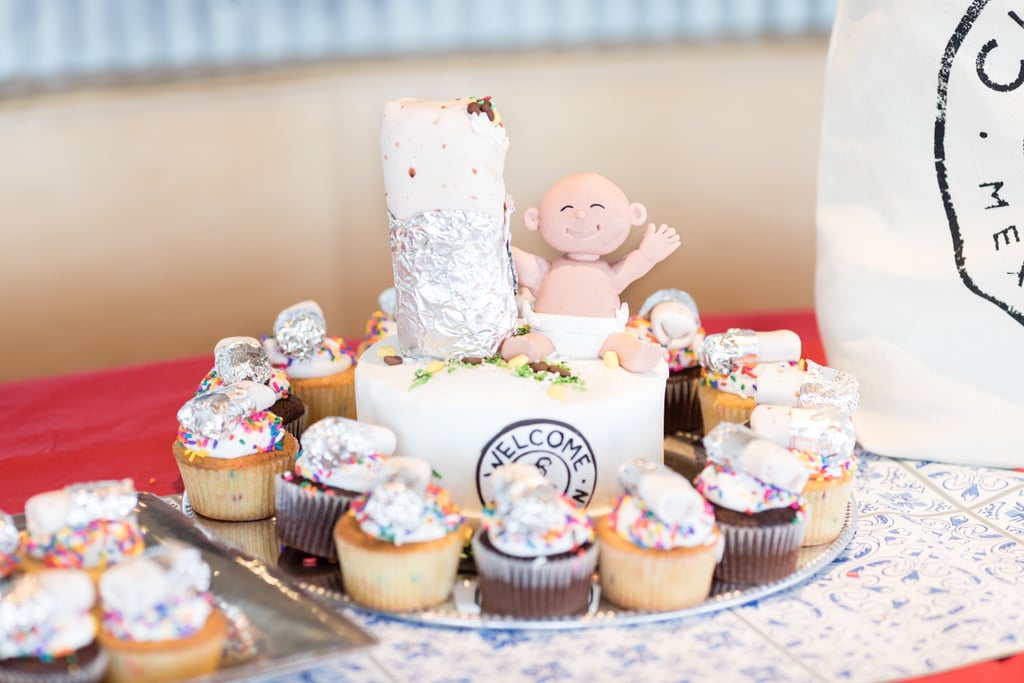 Check out that life-like burrito cake topper!
