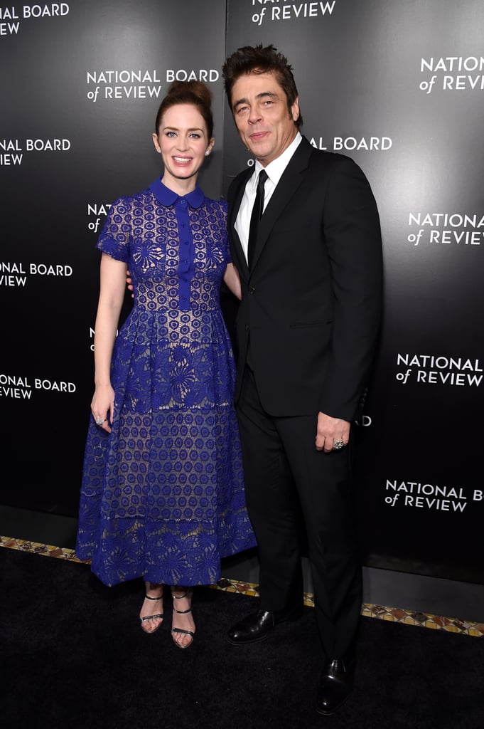 Pictured: Emily Blunt and Benicio Del Toro