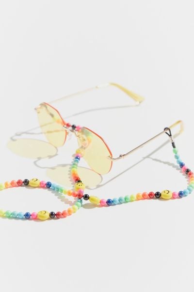 Venessa Arizaga Rainbow Smile Sunglasses Chain