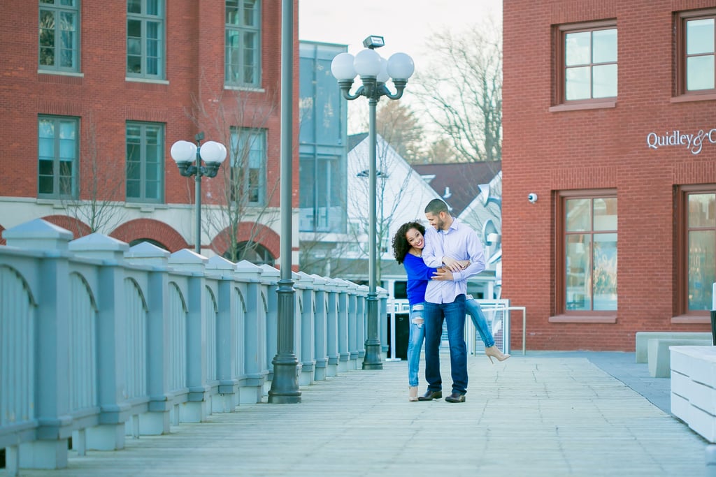 Glamorous City Engagement Shoot