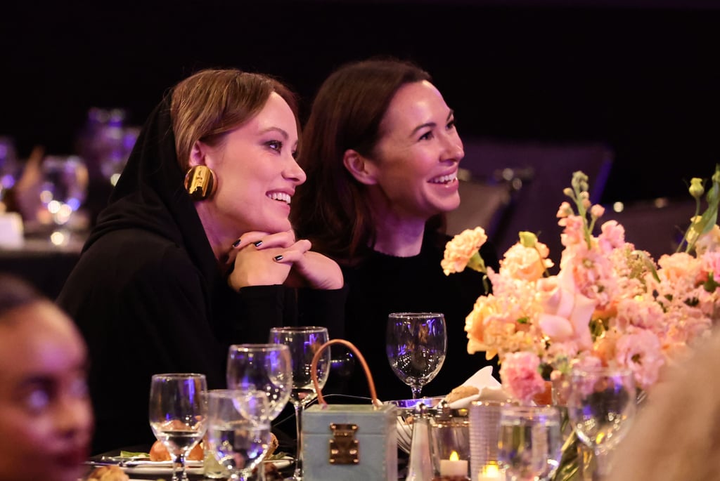 Olivia Wilde and Katie Silberman at the 2022 WIF Honours