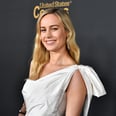 Brie Larson's 244-Pound "Tank" Push Takes Strength Training to Another Level
