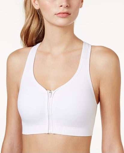 Women's Bestform Low Impact Front-Close Sport Bra Style #5006014 (40,  White) : : Clothing, Shoes & Accessories