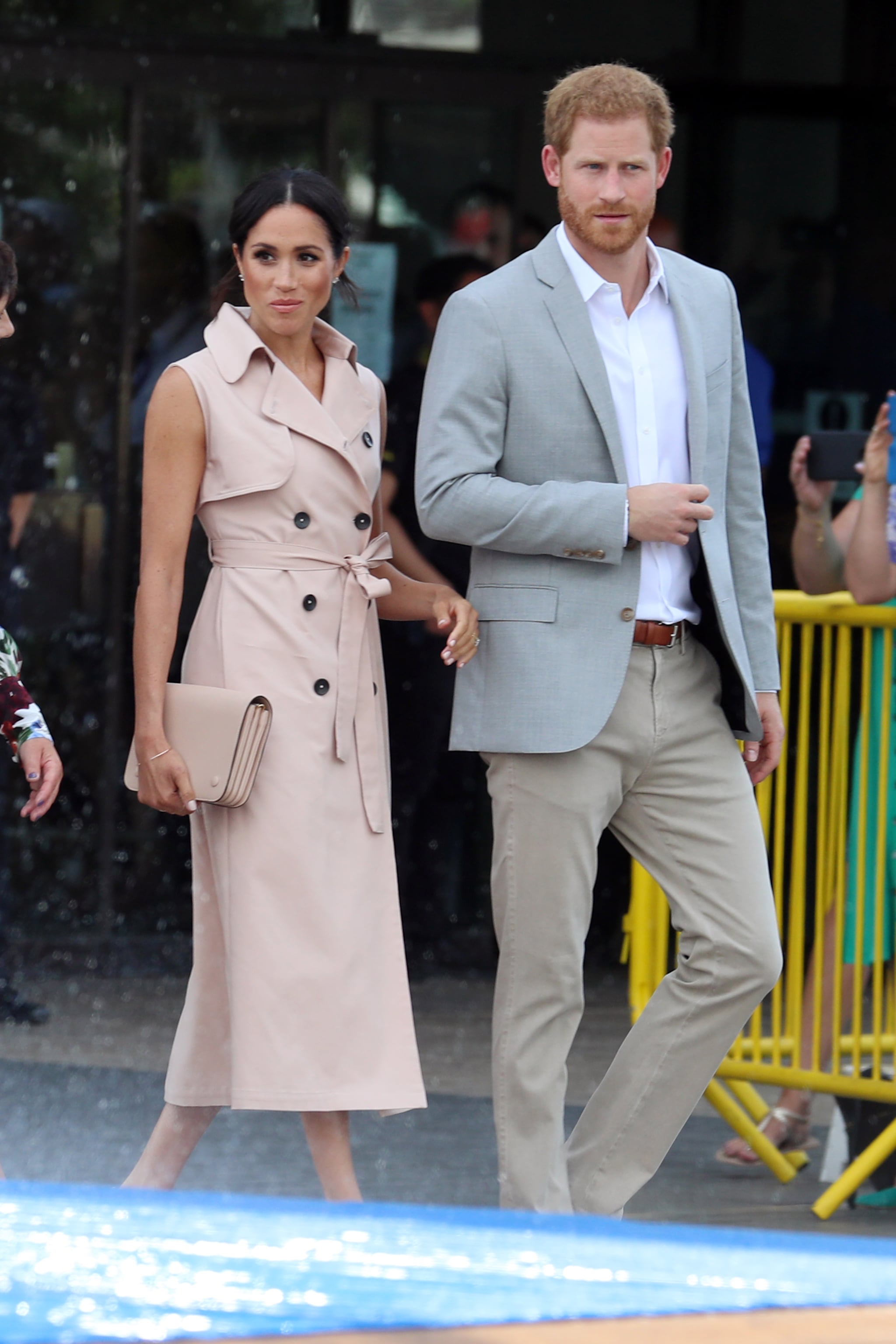 Meghan markle new arrivals pink coat
