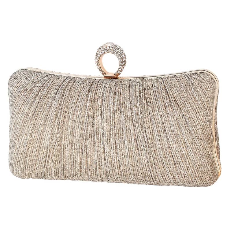 Rose gold clutch bag amazon online
