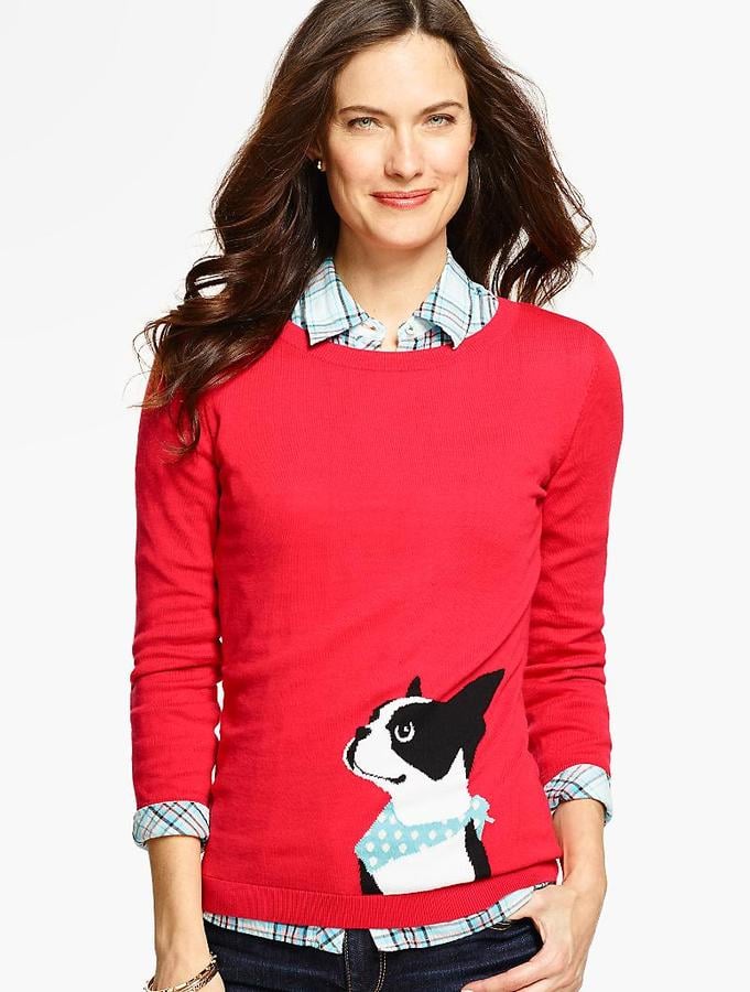 Talbots Boston Terrier Sweater (90) Gifts For DogLovers POPSUGAR