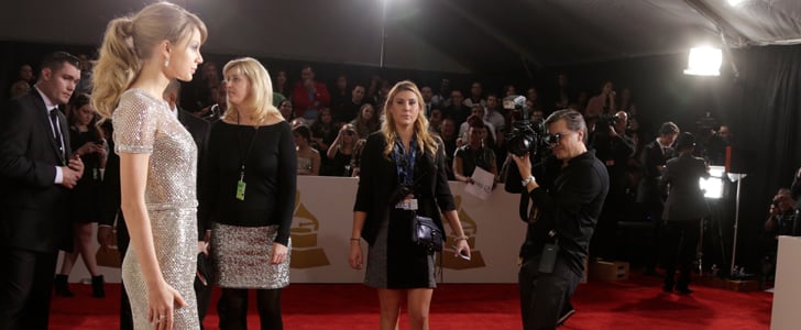 Gold Dress Trend at Grammys 2014