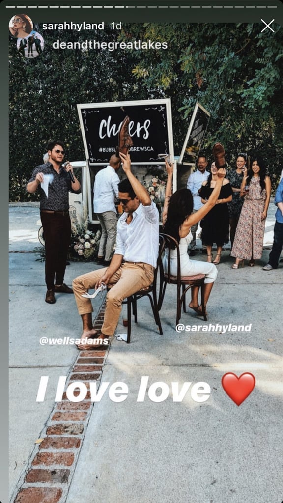 Sarah Hyland and Wells Adams Engagement Party Pictures
